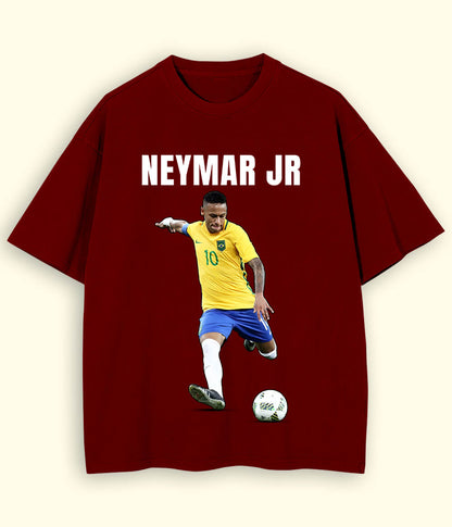 Oversized Neymar Jr Brazil Fan T-Shirt