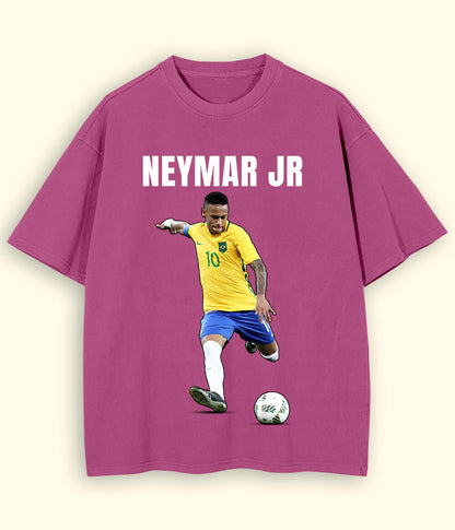 Oversized Neymar Jr Brazil Fan T-Shirt