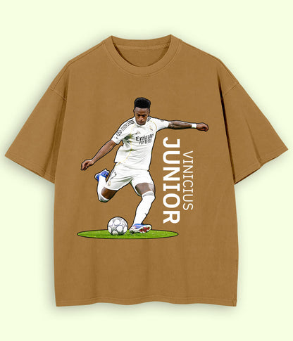 Oversized Vinícius Júnior Real Madrid Fan T-Shirt