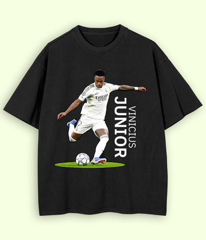 Oversized Vinícius Júnior Real Madrid Fan T-Shirt