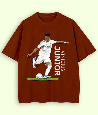 Oversized Vinícius Júnior Real Madrid Fan T-Shirt
