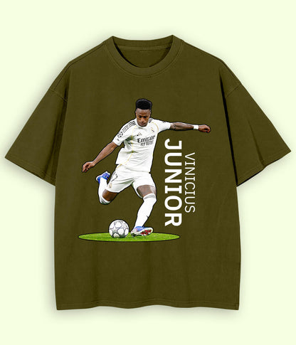 Oversized Vinícius Júnior Real Madrid Fan T-Shirt