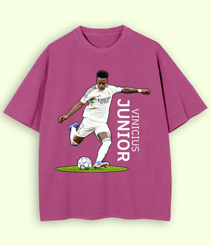 Oversized Vinícius Júnior Real Madrid Fan T-Shirt
