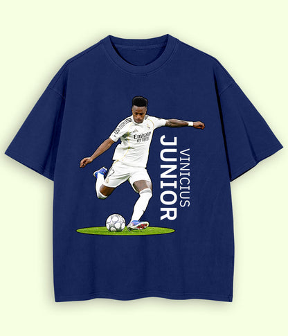 Oversized Vinícius Júnior Real Madrid Fan T-Shirt