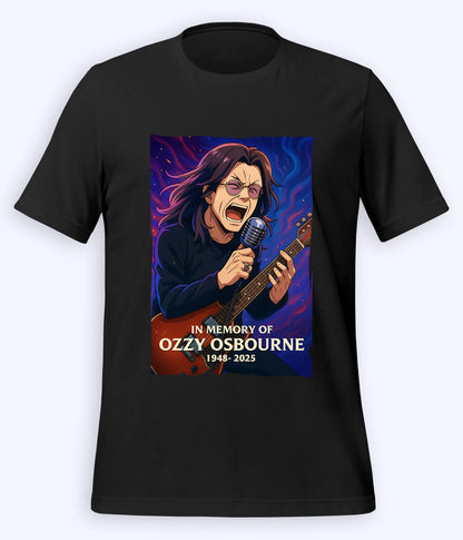 Black Ozzy Osbourne T-Shirt (Unisex)