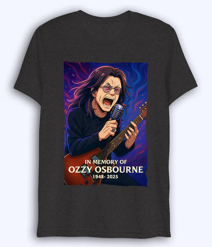 Charcoal Grey Ozzy Osbourne Dri Fit T-Shirt (Unisex)
