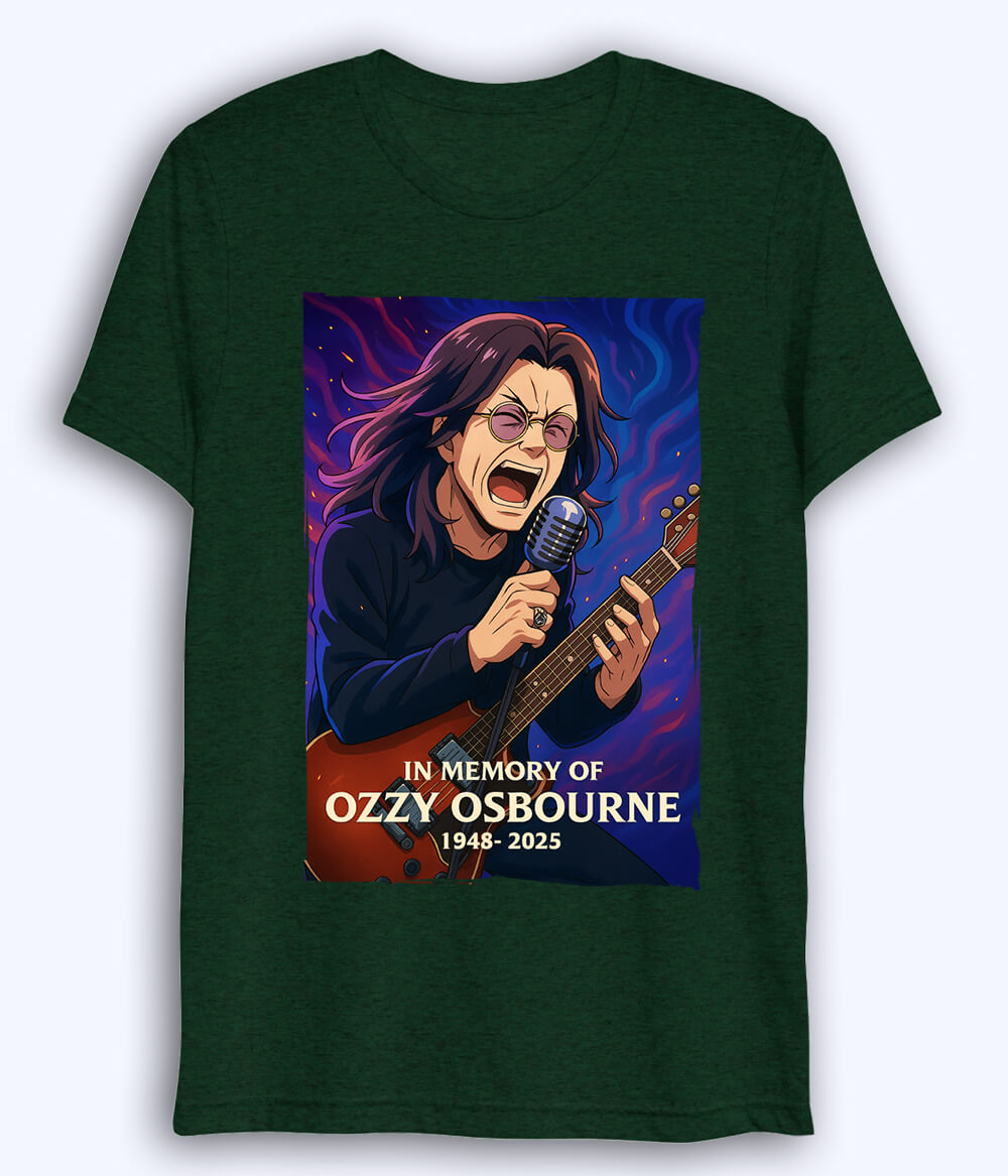 Green Ozzy Osbourne Dri Fit T-Shirt (Unisex)
