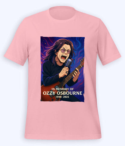 Light Pink Ozzy Osbourne T-Shirt (Unisex)