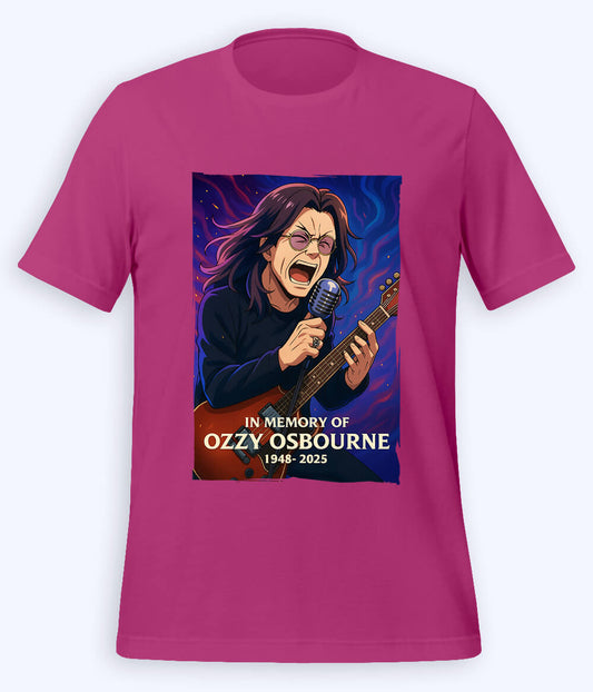 Light Purple Ozzy Osbourne T-Shirt (Unisex)