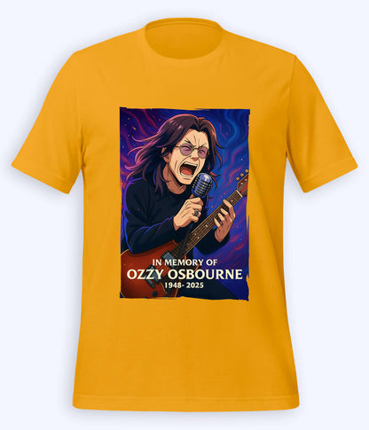 Mustard Ozzy Osbourne T-Shirt (Unisex)
