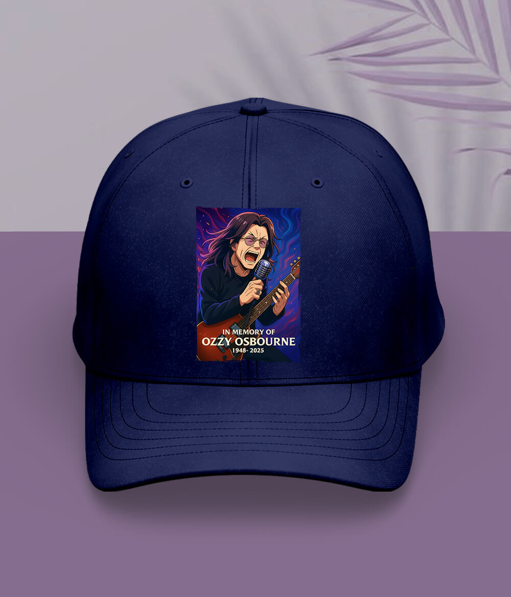 Navy Ozzy Osbourne Cap