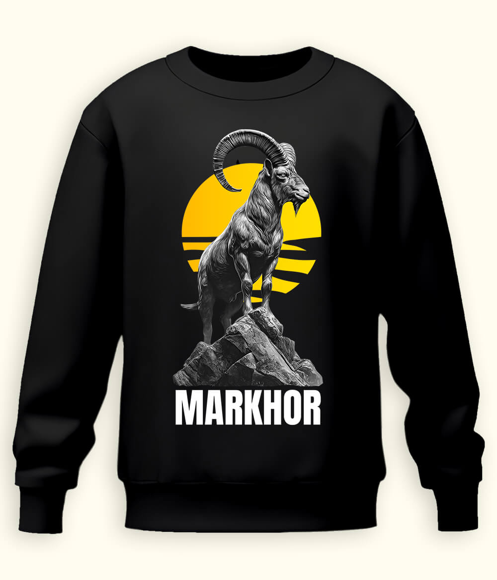 Pakistan Wildlife Graphic Sweatshirt