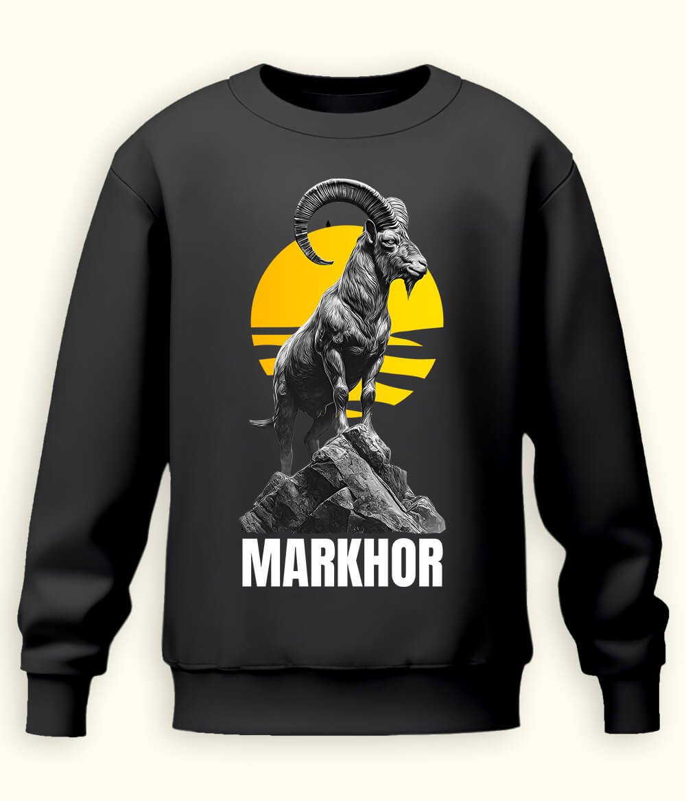 Pakistan Wildlife Graphic Sweatshirt