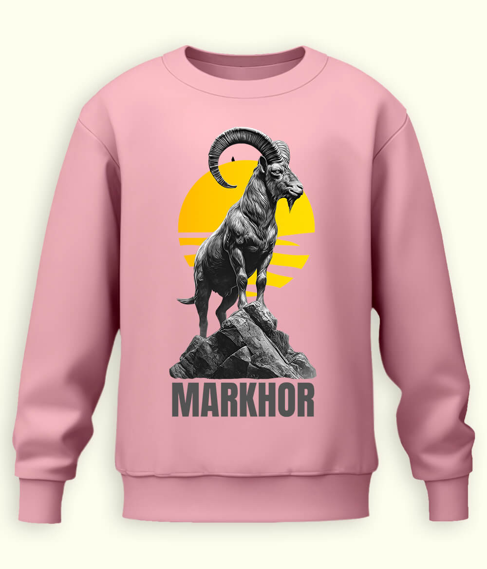 Pakistan Wildlife Graphic Sweatshirt
