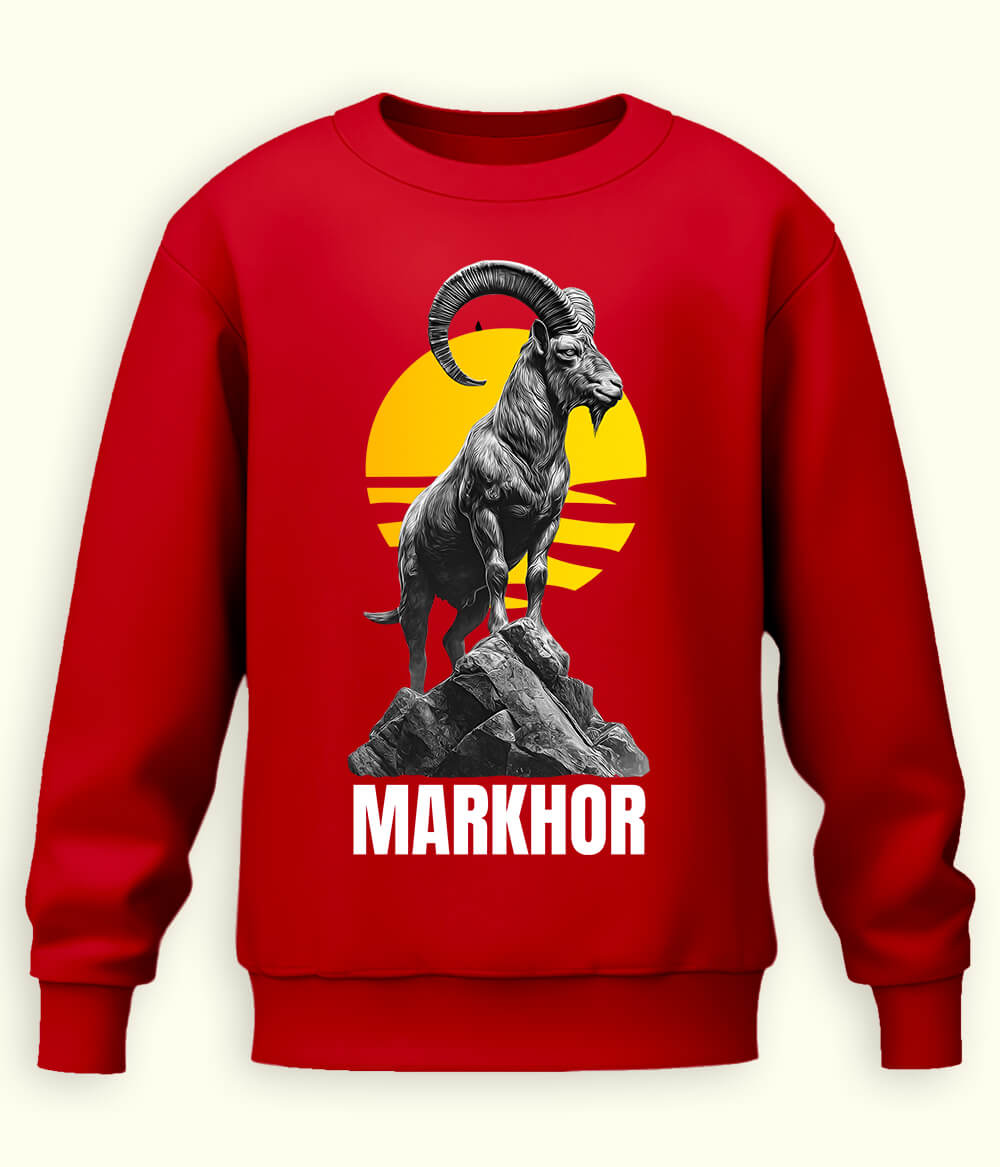 Pakistan Wildlife Graphic Sweatshirt