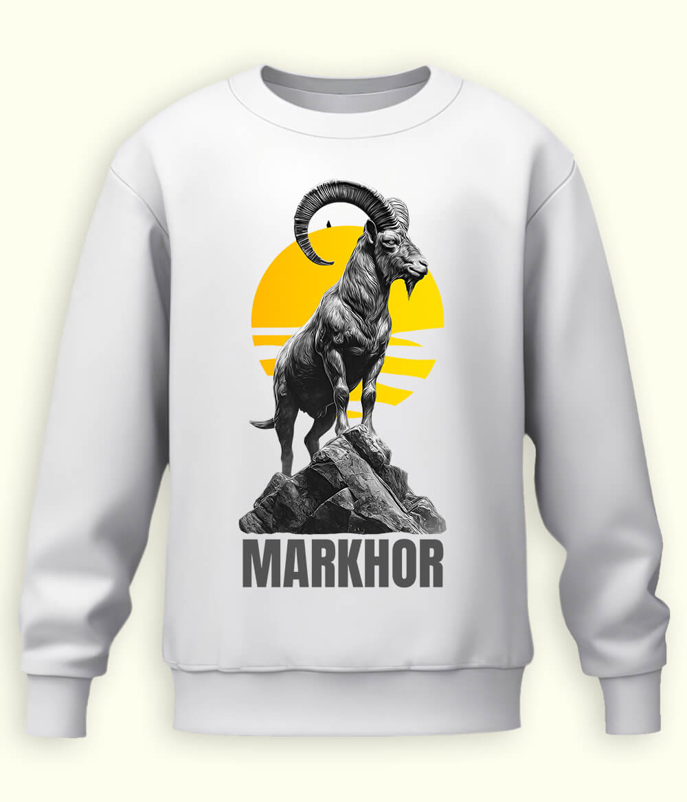 Pakistan Wildlife Graphic Sweatshirt