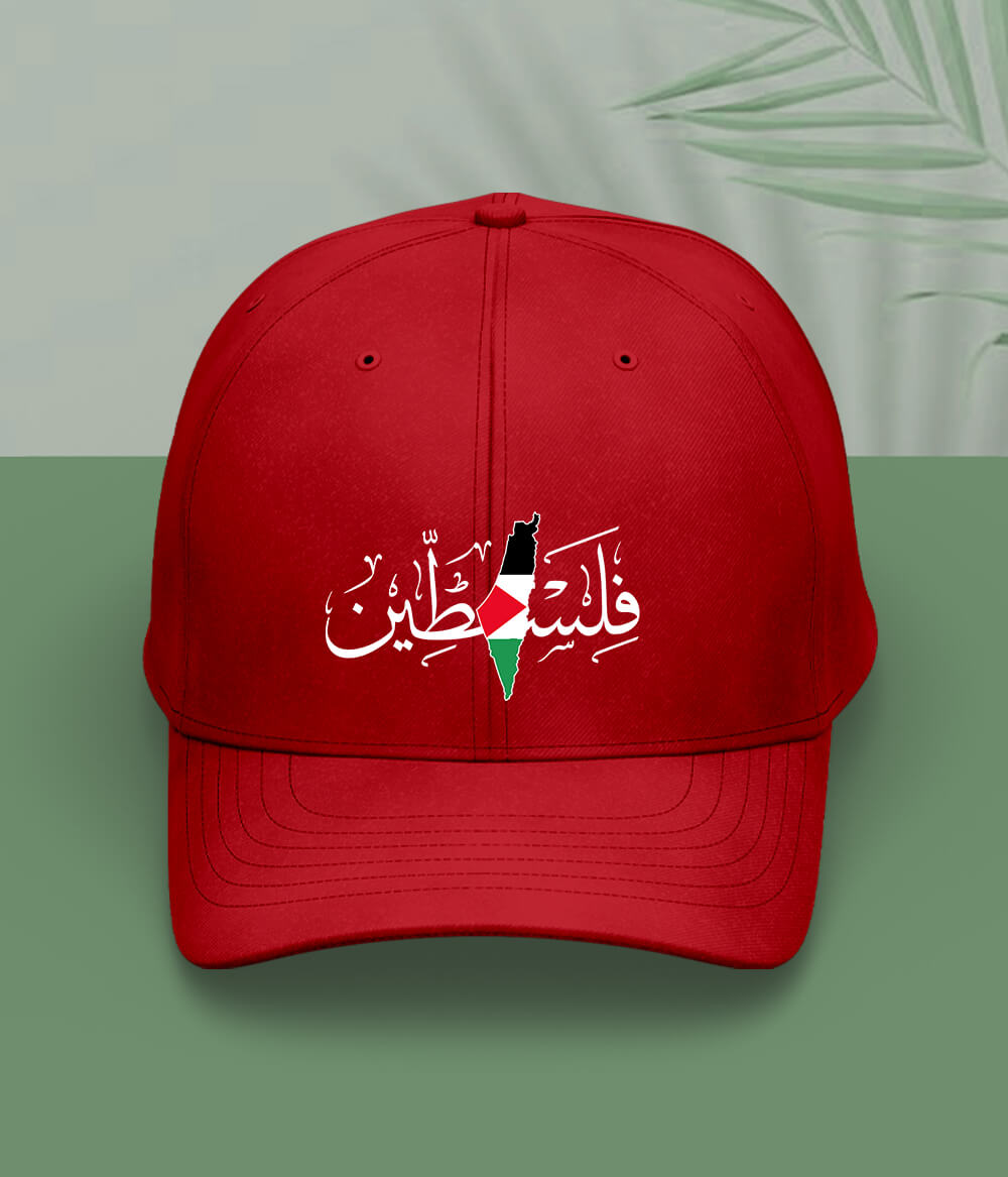 Red فلسطین Cap