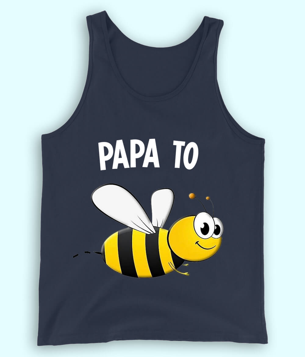 Navy Papa to be Tanktop