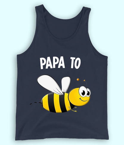 Navy Papa to be Tanktop