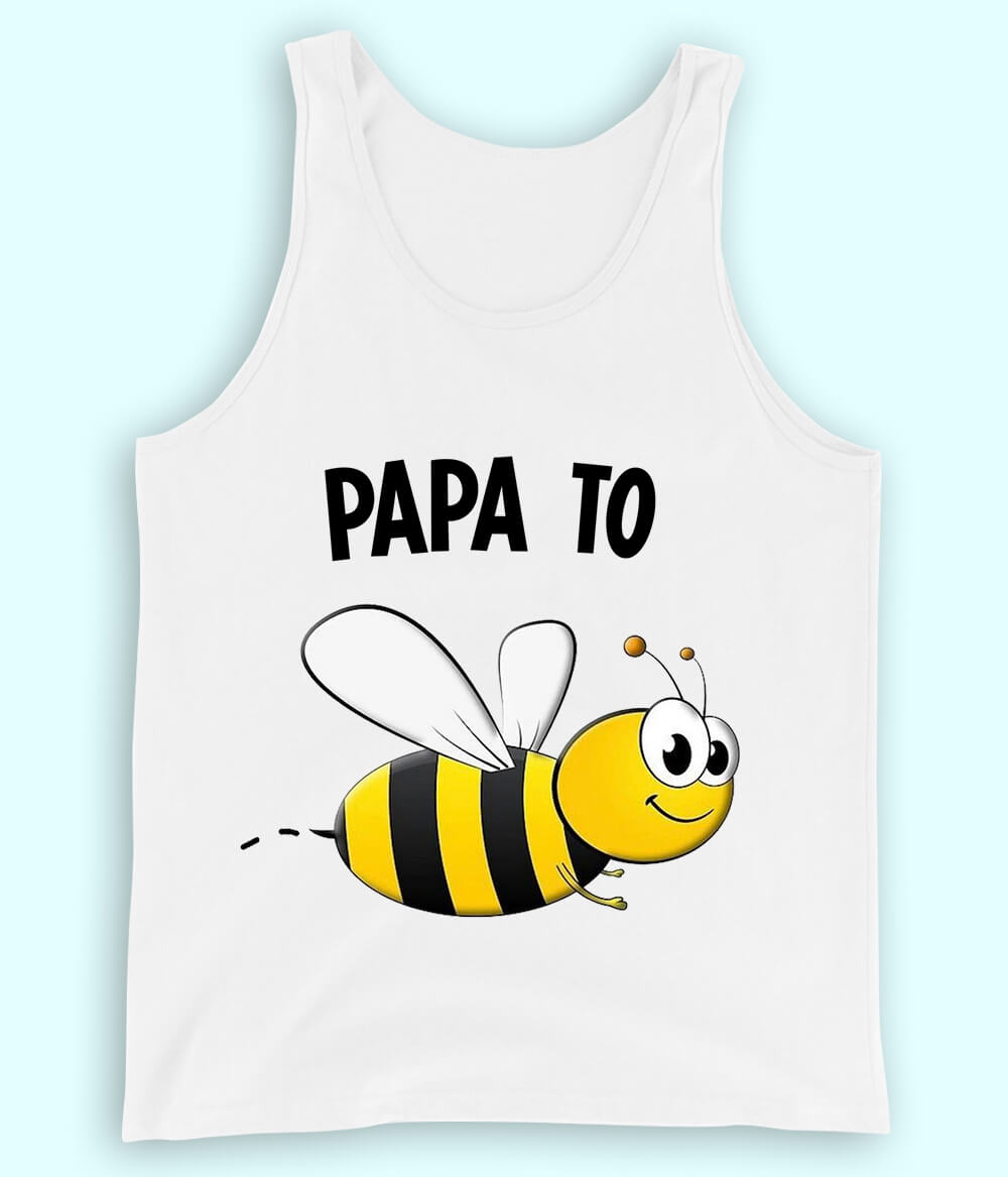 White Papa to be Tanktop