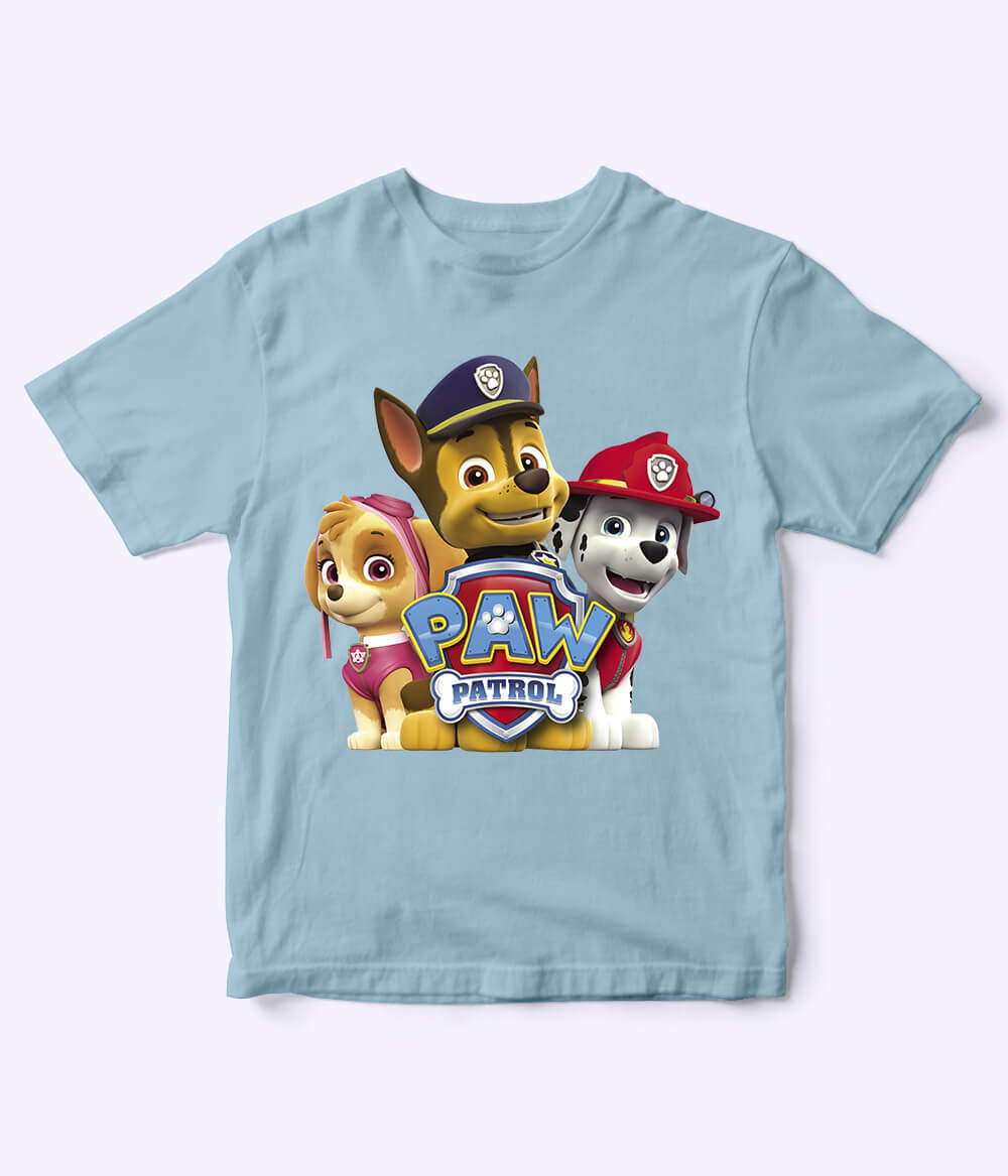 Paw Patrol Sky Blue T-Shirt