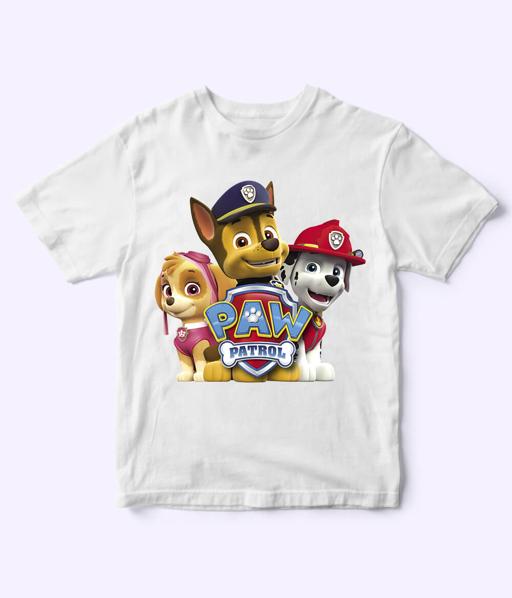 Paw Patrol White T-Shirt
