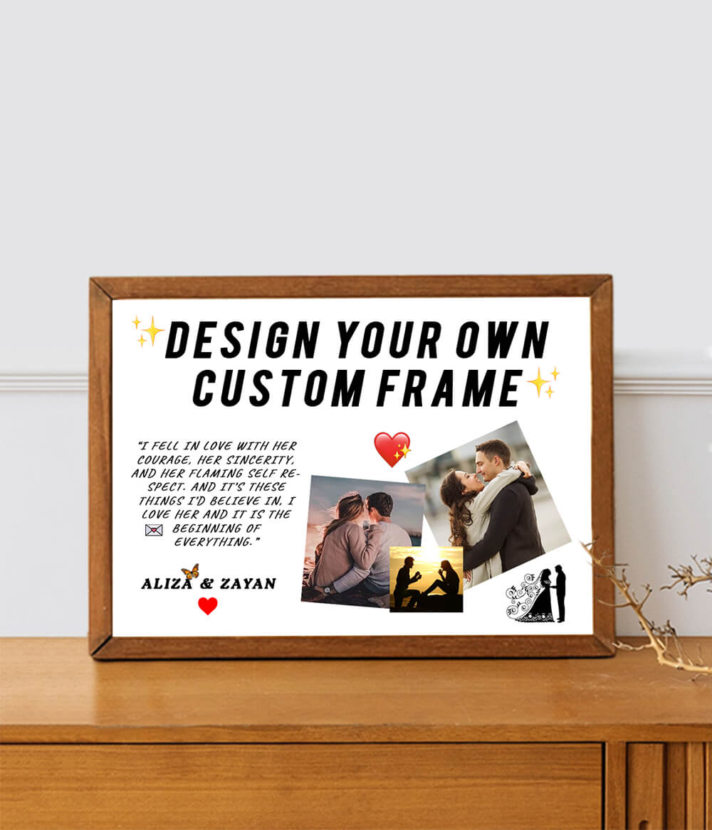 Personalized Rasin Photo Frame