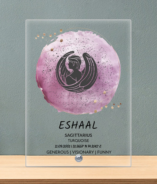 Personalized Zodiac Acrylic Plaque