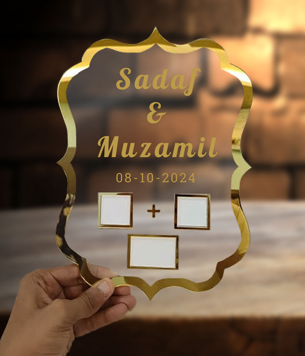 Personalized Wedding Thumb Board