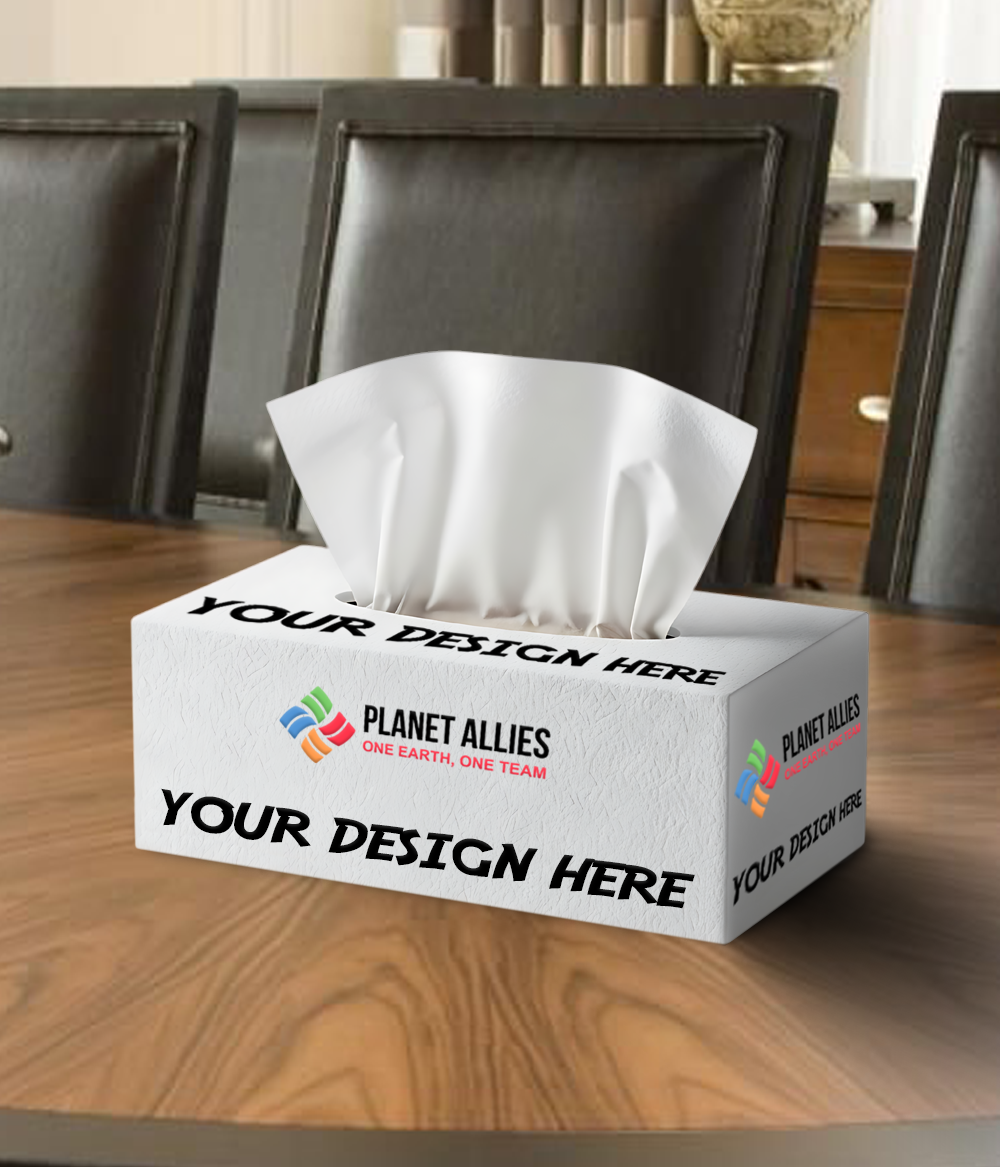 Personalized Company Tissue Box
