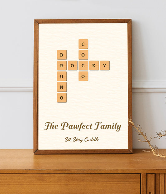 Pet Family Frame (Customizable)