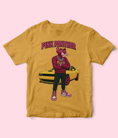 Pink Panther Mustard Shirt for Kids