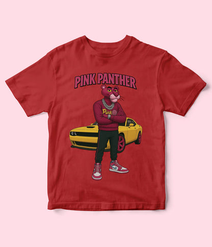 Pink Panther Red Shirt for Kids