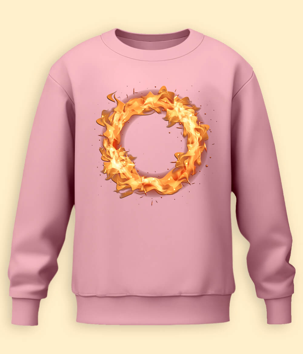 Fire Sweatshirt (Unisex)