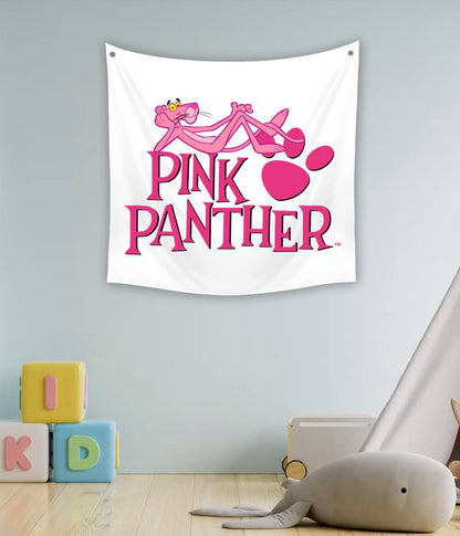 Pink Panther Cartoon Wall Tapestry