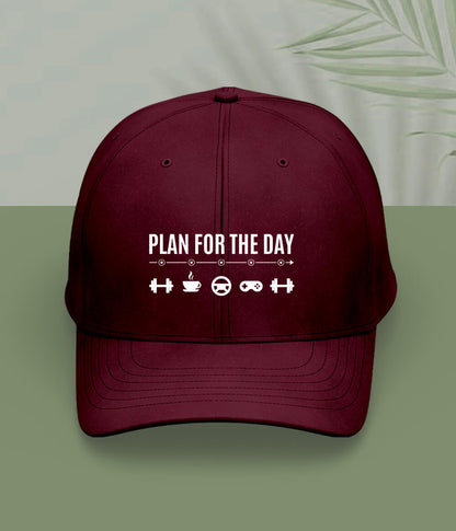 Maroon Plan For The Day Cap