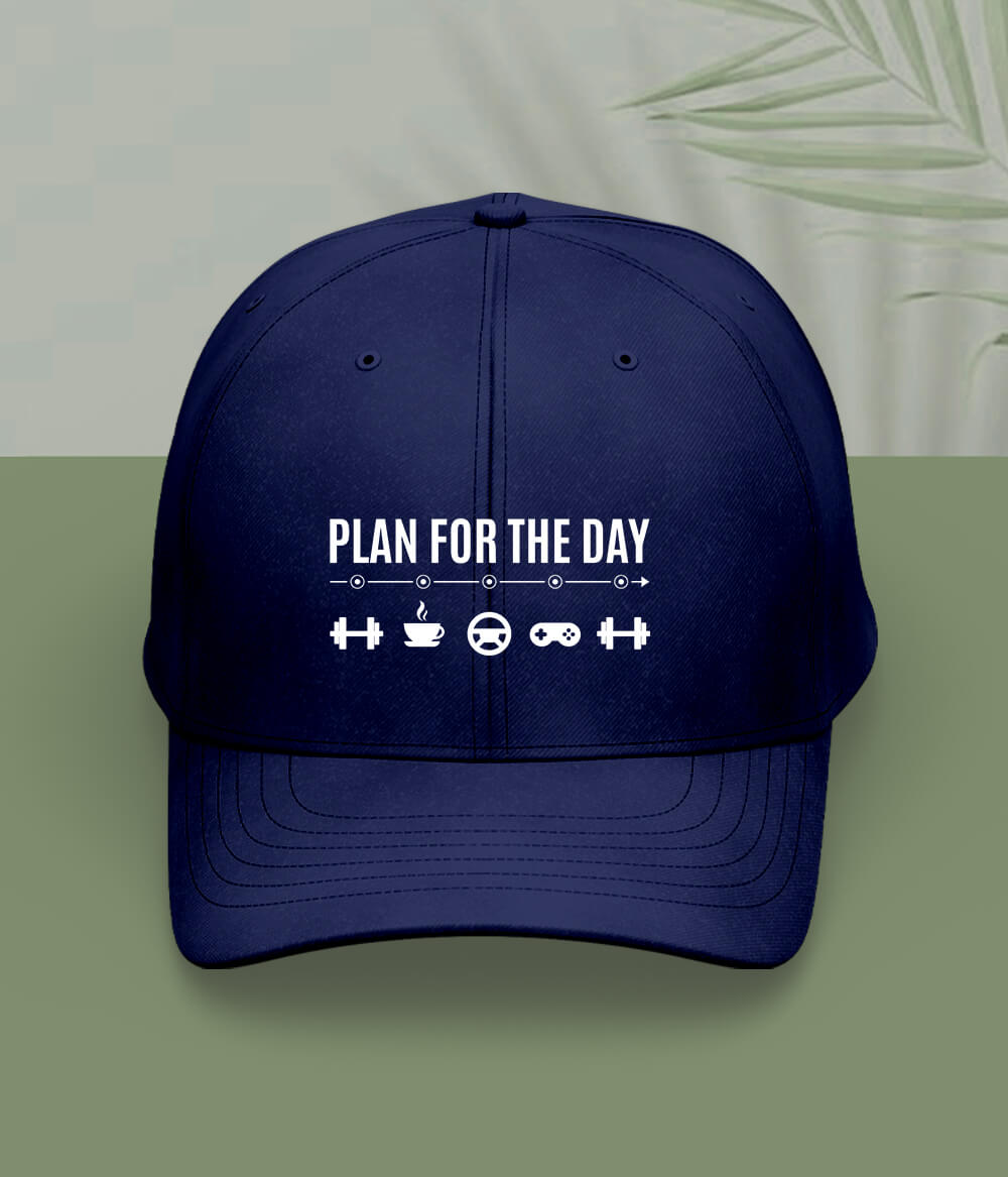 Navy Blue Plan For The Day Cap