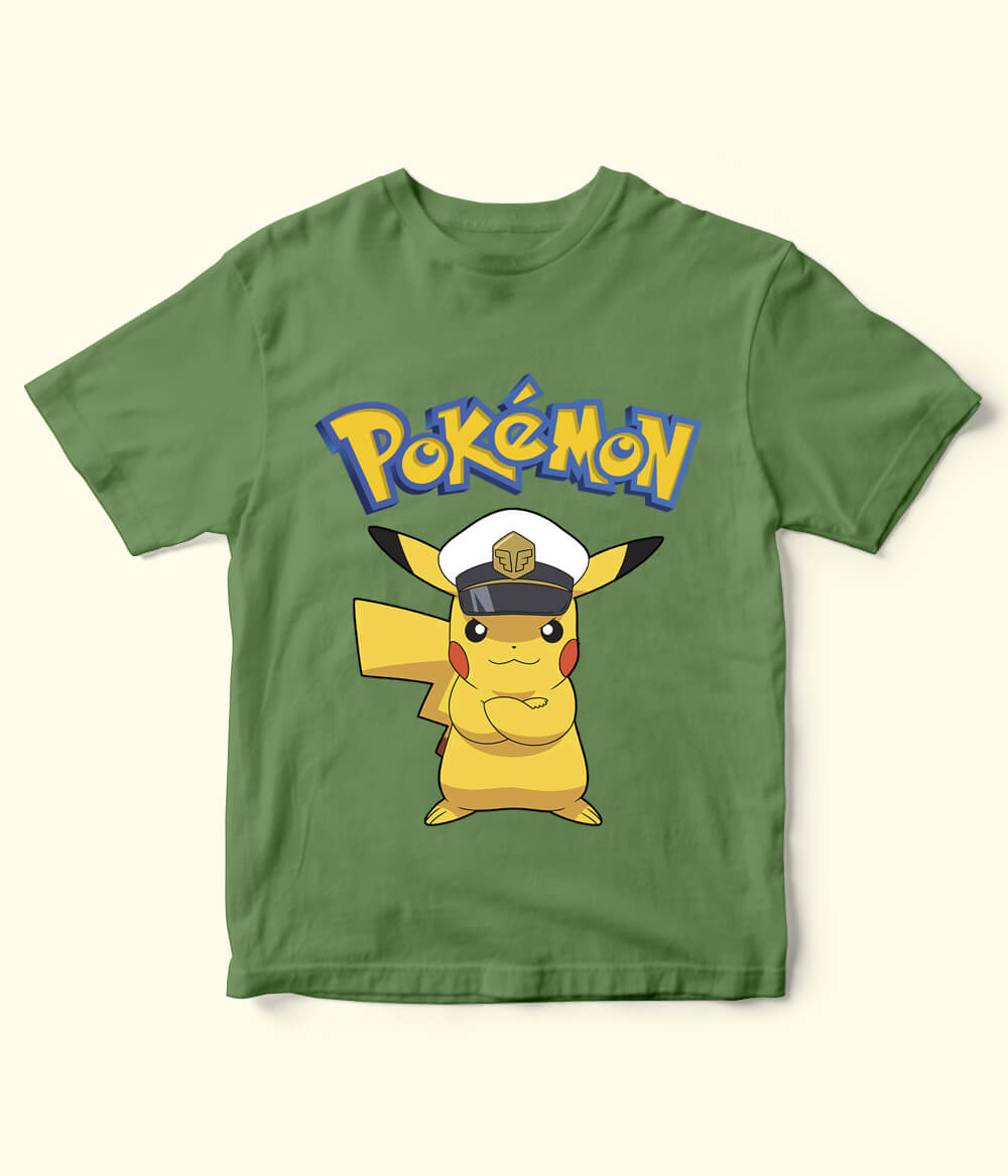 Pokemon Knorr Green T-Shirt for Kids