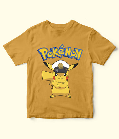 Pokemon Mustard T-Shirt for Kids