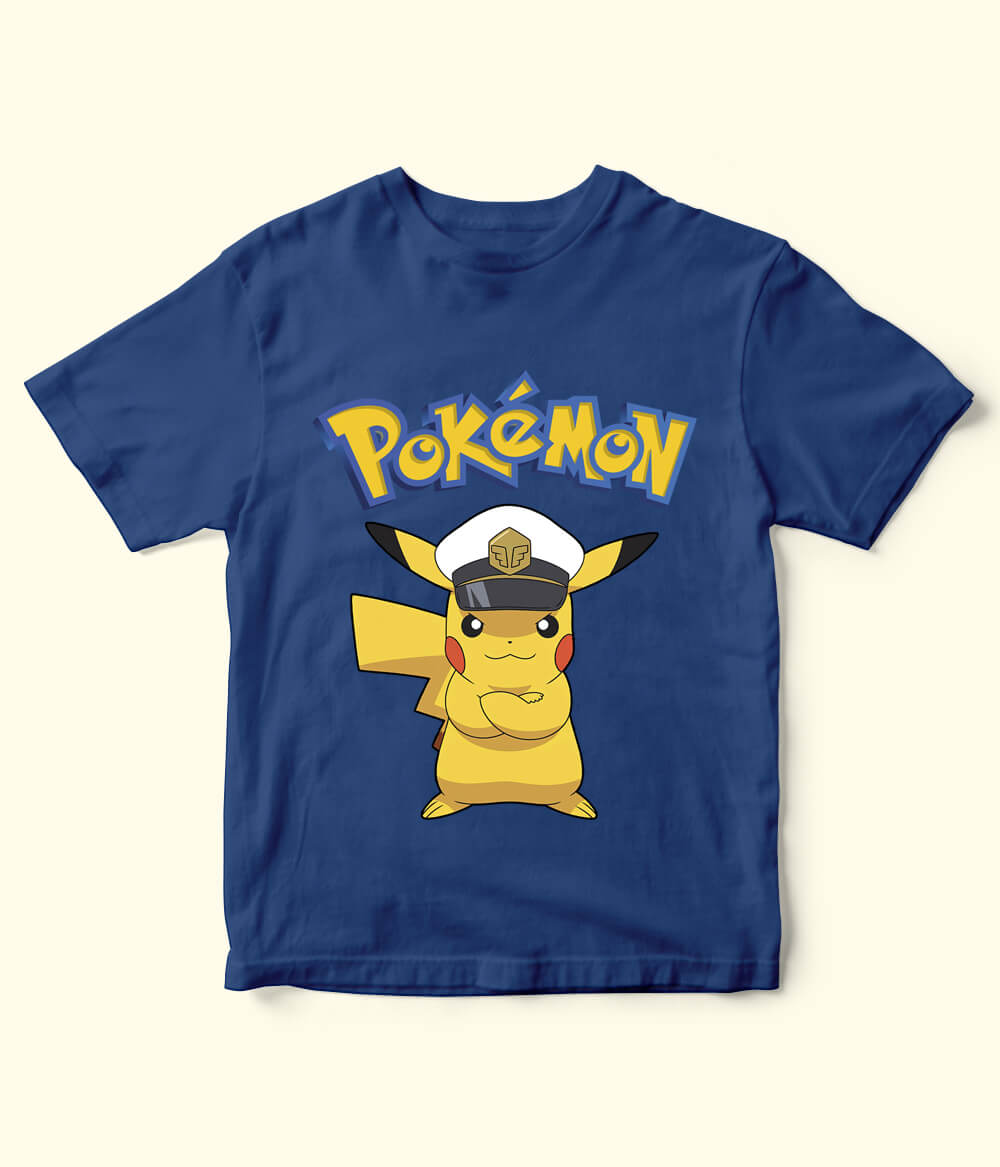 Pokemon Royal Blue T-Shirt for Kids