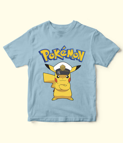 Pokemon Sky Blue T-Shirt for Kids