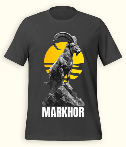 Premium Markhor Design T-Shirt