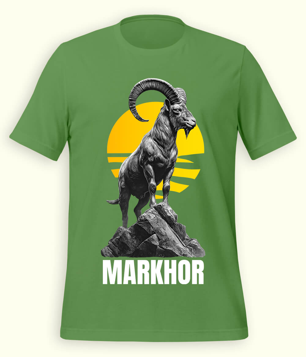 Premium Markhor Design T-Shirt