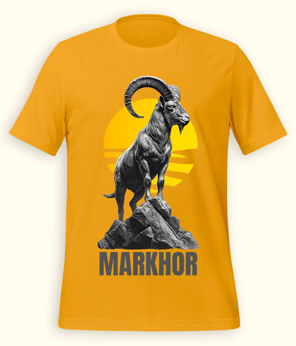 Premium Markhor Design T-Shirt