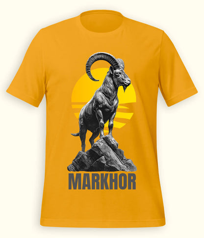 Premium Markhor Design T-Shirt