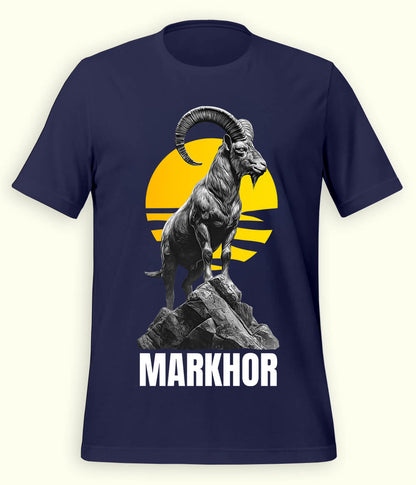 Premium Markhor Design T-Shirt