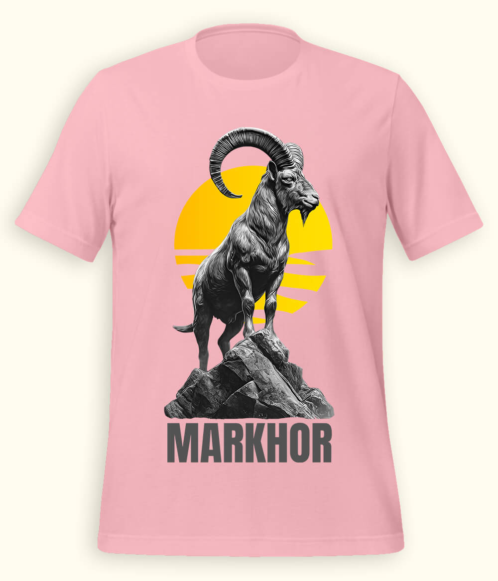 Premium Markhor Design T-Shirt