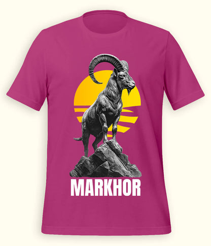 Premium Markhor Design T-Shirt