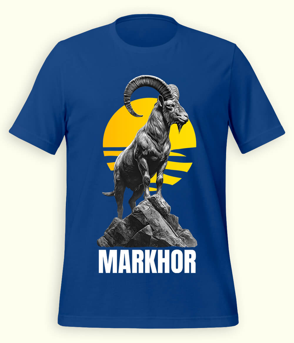 Premium Markhor Design T-Shirt