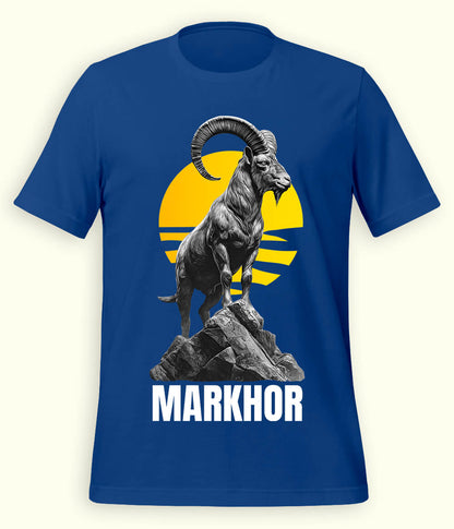 Premium Markhor Design T-Shirt